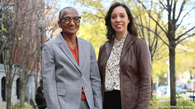 Co-executive directors of the Health Equity Accelerator, Thea James, MD, Elena Mendez-Escobar, PhD, MBA
