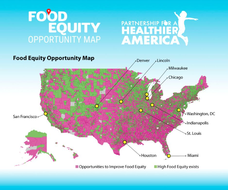 PHA Food Equity Opportunity Map