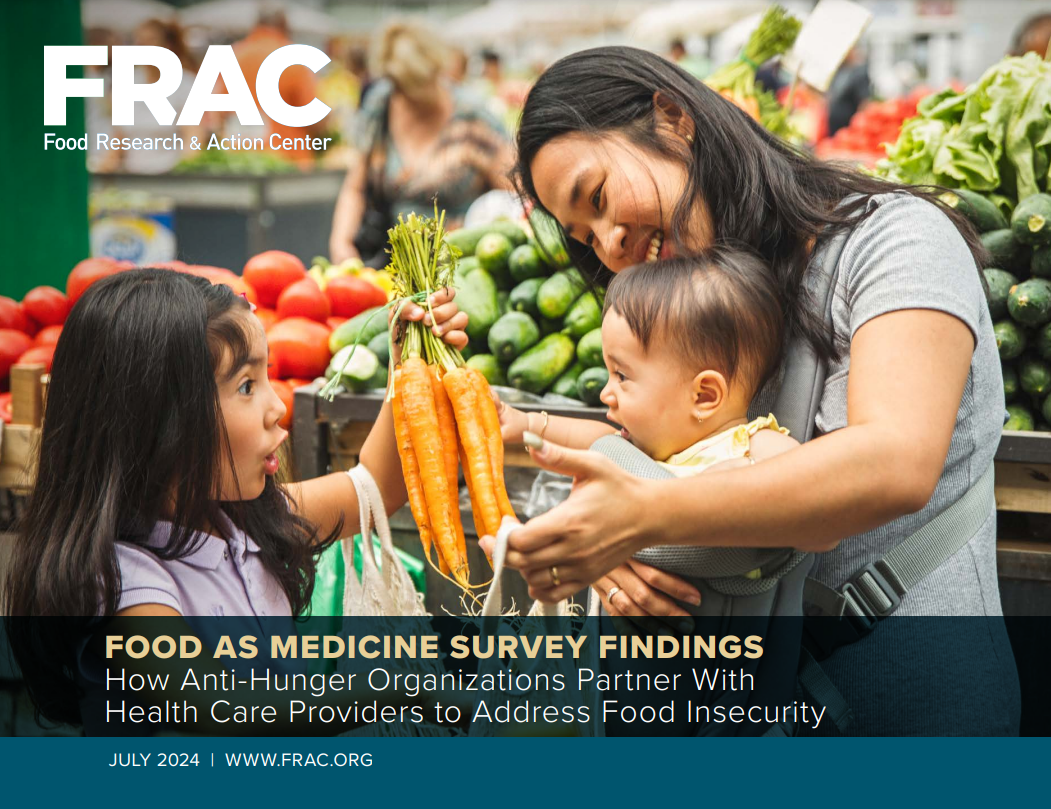 FRAC: How Anti-Hunger Organizations Partner With Health Care Providers ...